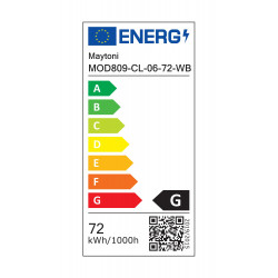 Maytoni Modern Aprilia - MOD809-CL-06-72-WB